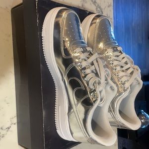 Metalic Air Force 1s